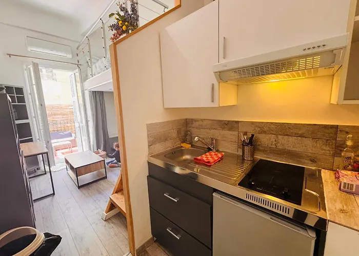 شقة Berlioz Terrasse نيس