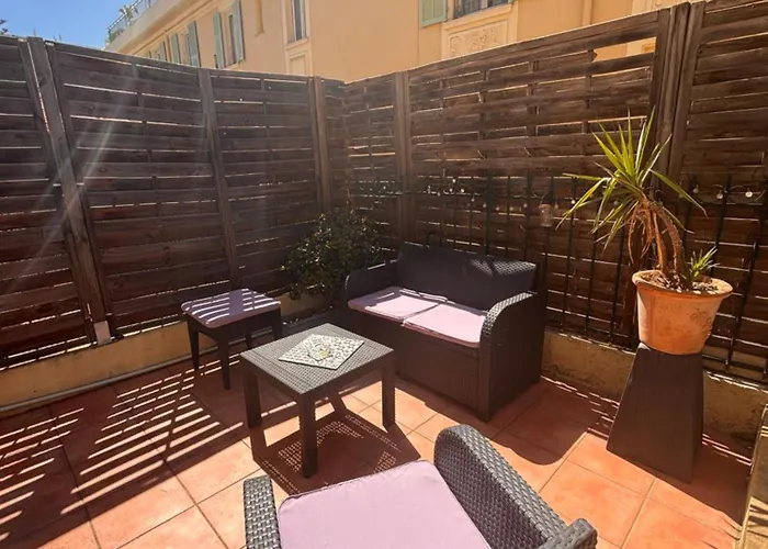 شقة Berlioz Terrasse نيس